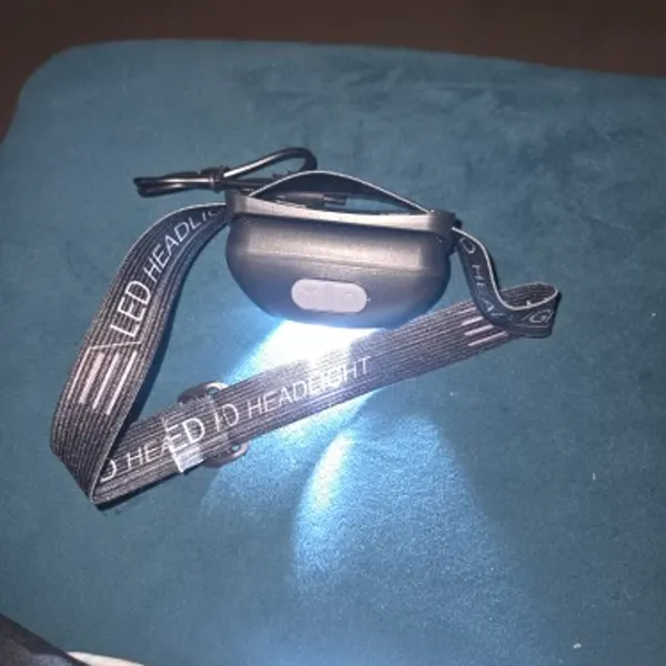 LumenTrail headlamp photographed by Corey B., a verified buyer
