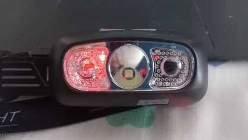 LumenTrail headlamp photographed by Verified buyer, a verified buyer