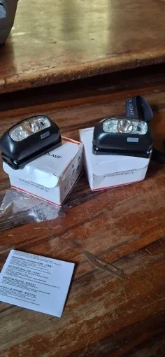 LumenTrail headlamp photographed by Verified buyer, a verified buyer